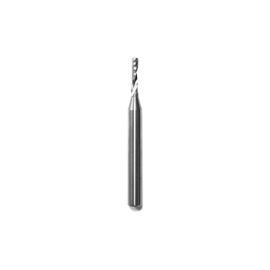 ⅛” X ½” Spiralnutfräser Einschneidig