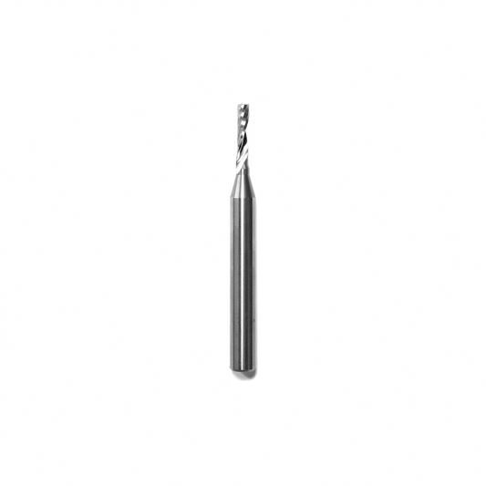 ⅛” X ½” Spiralnutfräser Einschneidig