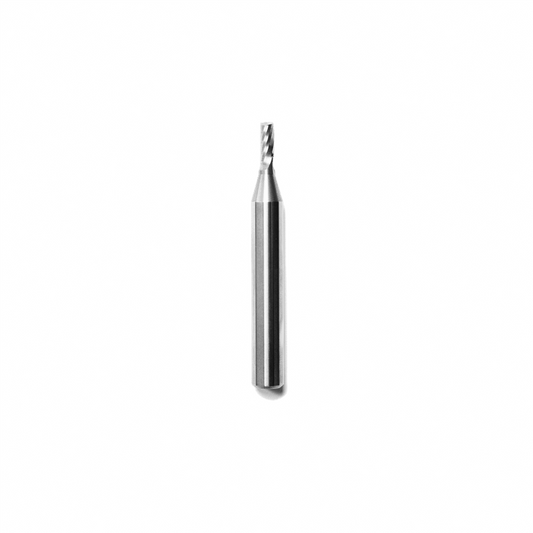 ⅛” X ¼” Spiralnutfräser Einschneidig
